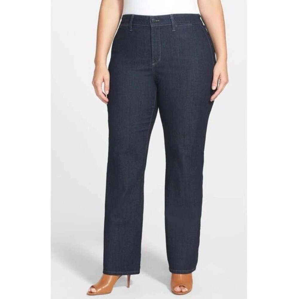 NYDJ Isabella Trouser Sz 22W Lift Tuck Technology Stretch Enzyme Wash Jeans NWT